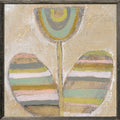 Rainbow Flower (Grey Wood) - Art Print