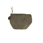 Washed Canvas Zip Bag