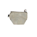 Washed Canvas Zip Bag- Sand