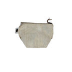 Washed Canvas Zip Bag