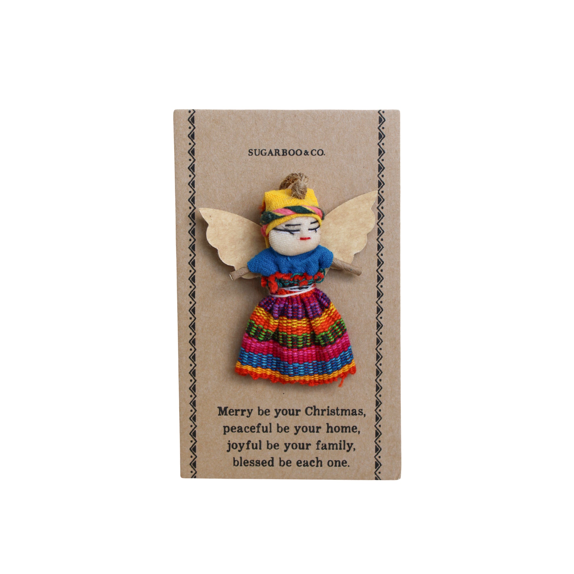 Worry Doll - Angel Ornament
