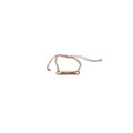 ****Brass Dwell In Hope Braided Bracelet - Adjustable