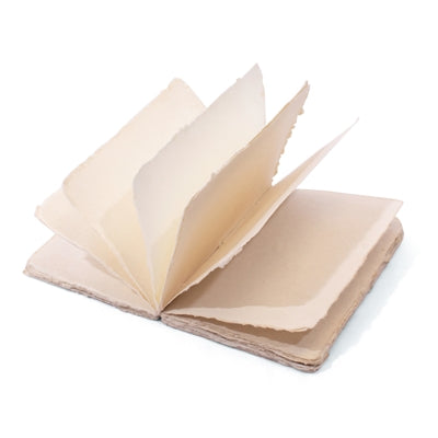 May The Sun Medium Deckled Edge Notebook - Sage