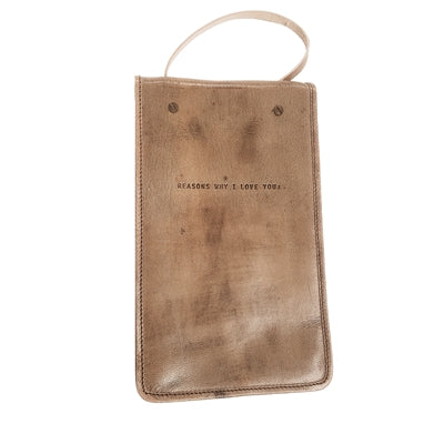 Hanging Leather Journals