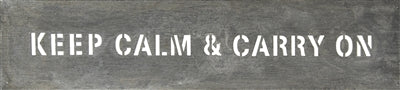 ***Metal Sign - Keep Calm and Carry On
