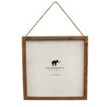 Wooden Frame 12"x12" With Jute-Natural