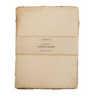 ***9"x13.5" Handmade Cotton Paper Bundle - Wheat