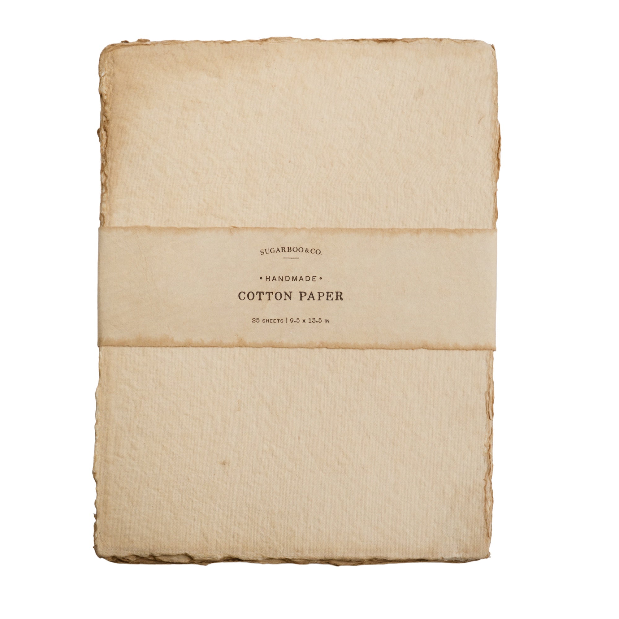 Handmade Cotton Paper Bundle - Cream