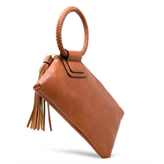 Soft Vegan Leather Wristlet/Clutch