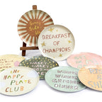 The Breakfast Club Melamine Plates
