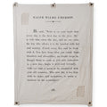 Canvas Wall Hanging - Ralph Waldo Emerson - 46” x 57