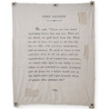 ***Wall Tarp - John Lennon - 46” x 57