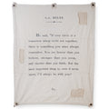 Canvas Wall Hanging - A.A. Milne - 46” x 57