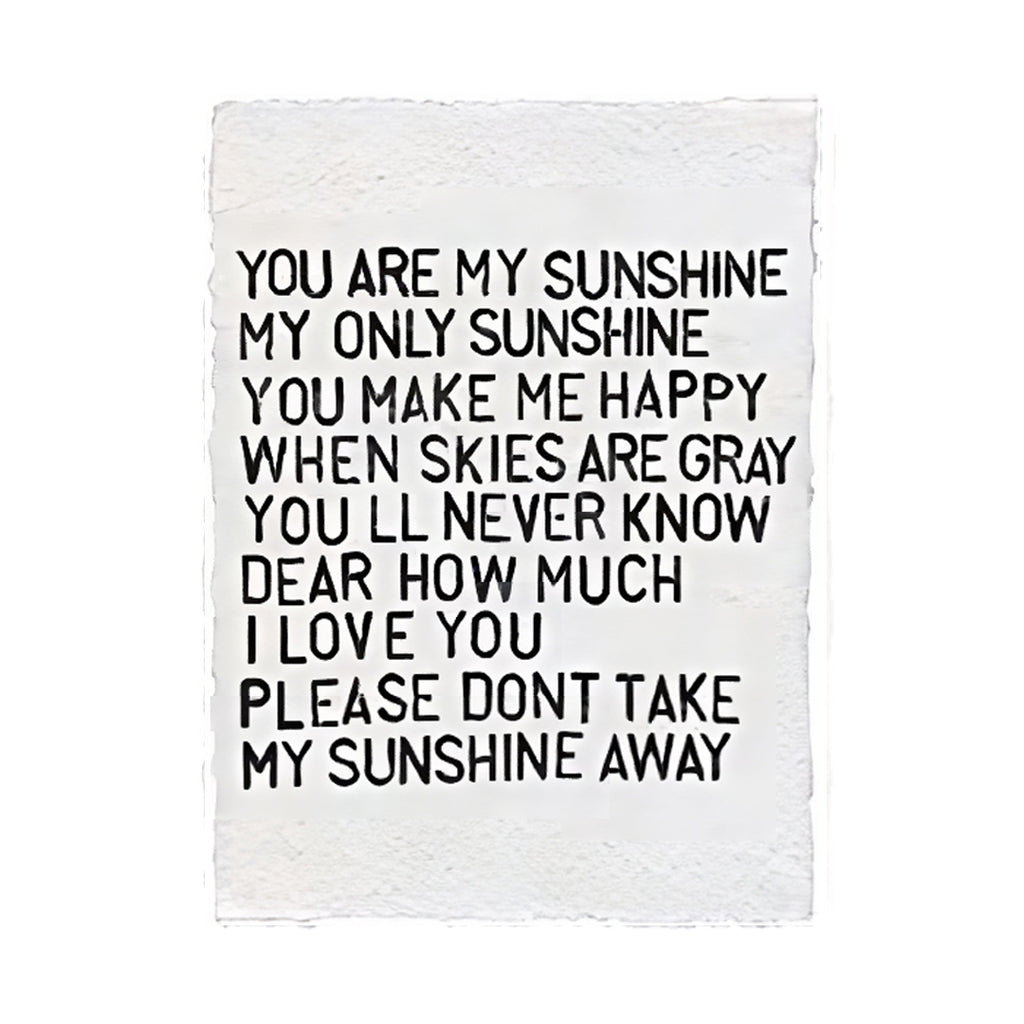 Handmade Paper Prints