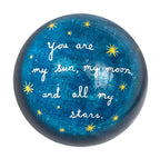 My Sun, My Moon Paperweight