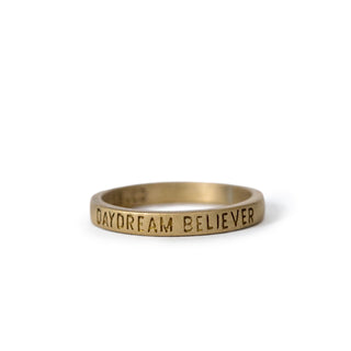 Brass Daydream Believer Ring