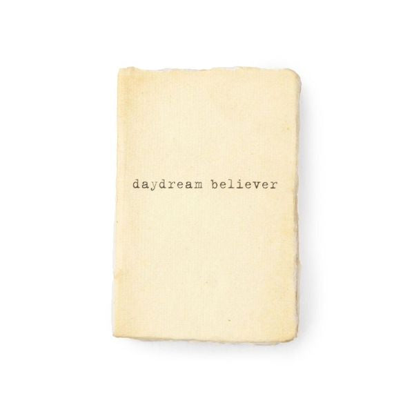 ***Small Daydream Believer Deckled Edge Notebook - 2x3