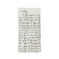 Letter For You Small Rectangle Decoupage Plate 8.5" x 4"