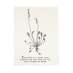 Botanical Handmade Paper Print