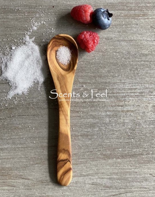 Olive Wood Small Coffee Spoon 5 1/2"