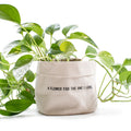 A Flower For The One I Love - Large Canvas Planter