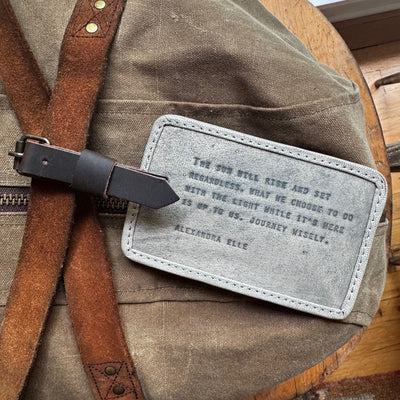 Leather Luggage Tags
