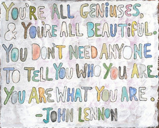 Art Print - You're All Geniuses (Gallery Wrap)