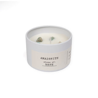 Mini Intention  Candle - Amazonite