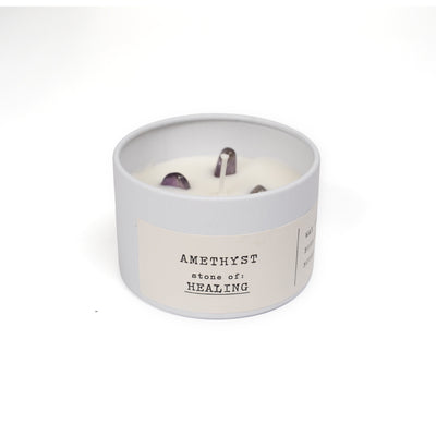 Mini Intention Crystal Candles