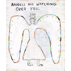 Angels Are Watching Art Print