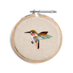 Hummingbird Small Embroidery Hoop Collection - 4"