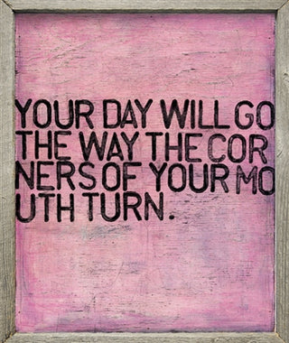 Your Day Will Go (Grey Wood) - Art Print