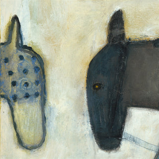 Two Horses - Art Print