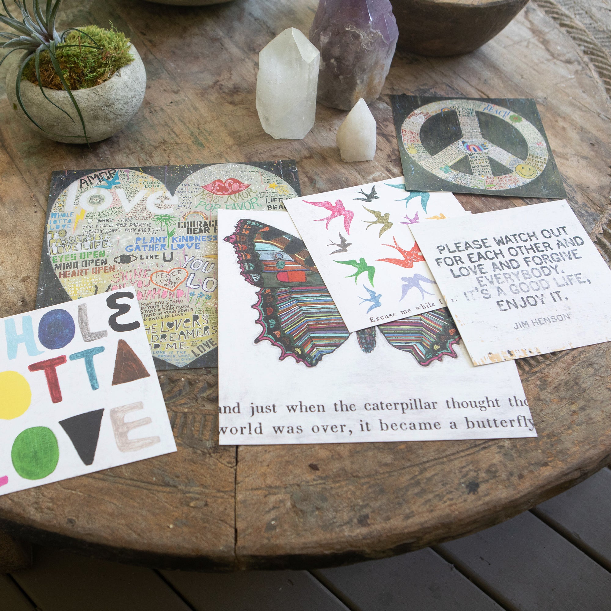 ***12"x12" Big Love Art Poster