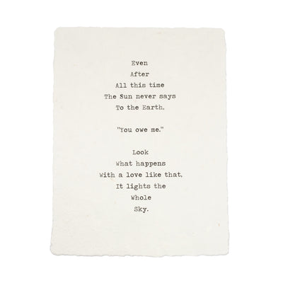 Handmade Paper Prints