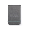Fabric Notebook - Faith, Truth & Love-3.5"x5.5"