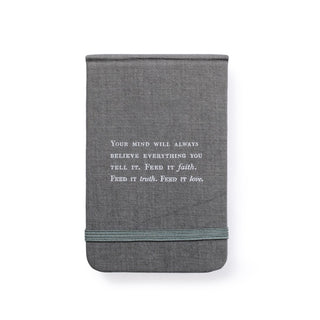 Fabric Notebook - Faith, Truth & Love