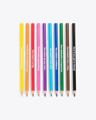 Colored Pencils, Compliments