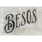 Besos Art Print