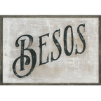 Besos Art Print