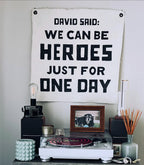 David Said 25"x25" Hand Painted Wall Hanging