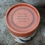Blue Bird Flora & Fauna Candle