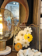 Square Brass Hanging Frame