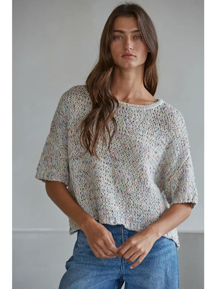 Sugar Polyesters Knit Sweater Cotton Polyester Acrylic Top – Sugarboo & Co