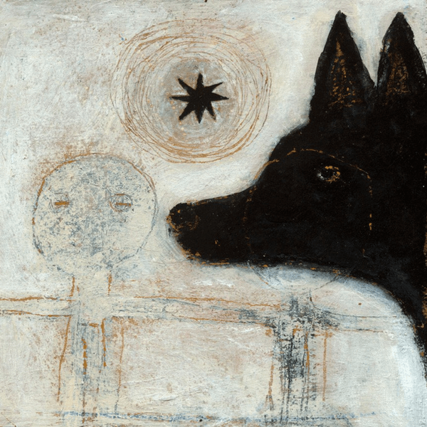 Dog Head - Art Print