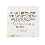 Jim Henson Art Poster - 12" x 12"