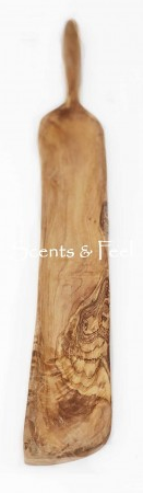 Olive Wood Rectangular Narrow Tapas Dish 13"