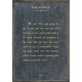 Jack Kerouac - Book Collection (Grey Wood) - Art Print