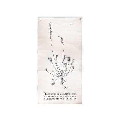 Botanical Wall Tarp