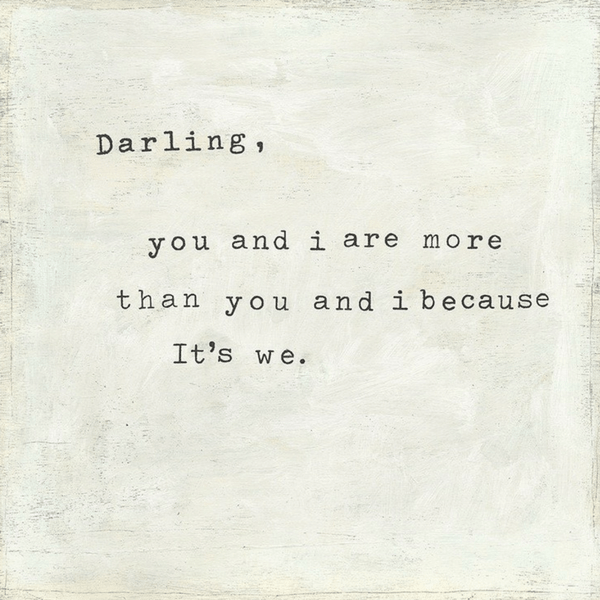 Darling You and I